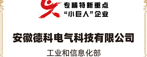 「小巨人 大分量」| PA视讯游戏电气荣获“国家专精特新重点小巨人企业”称号！